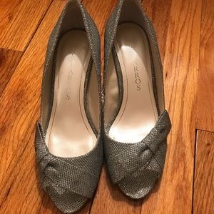 Dressy evening low heel